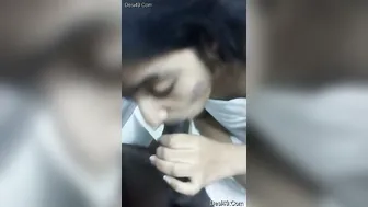 Telugu GF Blowing Her BF In Cheap Hotel Room