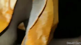 Bangladeshi Wife Giving Blowjob While Getting Her Boobs Fondled