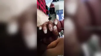 Hot GF From Abroad Sucking Her BF Cock Eagerly