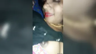 Married Slut Moaning Loud While Getting Fucked By Her Man At Home