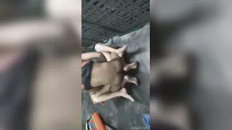 Village Lovers Getting Naughty Before He Fucks Her Pussy Hard
