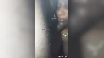 Horny Indian Wife Sucking Hubbys Thick Cock Like A Good Slut