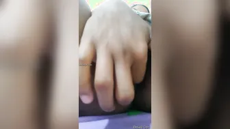 My Shy Girlfriend Fingering Her Wet Pussy Just For Me On Video