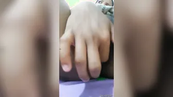 My Shy Girlfriend Fingering Her Wet Pussy Just For Me On Video