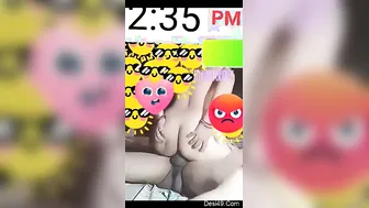 Horny Bhabhi Riding My Cock Reverse While I Squeeze Her Ass