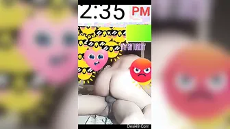 Horny Bhabhi Riding My Cock Reverse While I Squeeze Her Ass