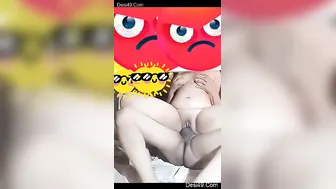 Horny Bhabhi Riding My Cock Reverse While I Squeeze Her Ass
