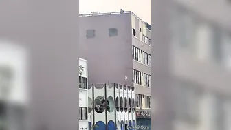 Couple Fucking Hard On Hotel Rooftop Late At Night Secretly