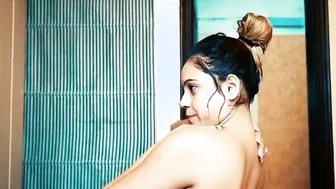 Horny Bhabhi Stripping Naked Seducing Him Before Wild Sex Scene