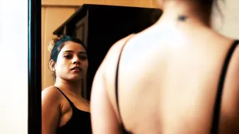 Horny Bhabhi Stripping Naked Seducing Him Before Wild Sex Scene