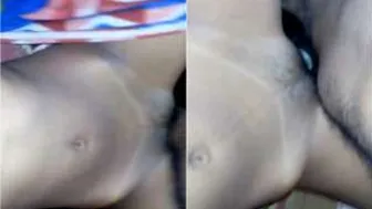 Tight Village Girl Screaming As Lover Stretches Her Pussy Out