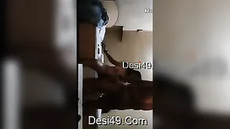 Village Bhabhi Entertaining Her Paying Customer In Cheap Hotel