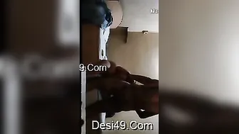Village Bhabhi Entertaining Her Paying Customer In Cheap Hotel