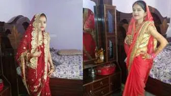 Newly Married Desi Pair Making Love And Going Wild On First Night