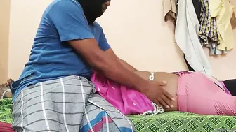 Horny Desi Couple Making Out Passionately On The Bed