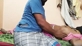 Horny Desi Couple Making Out Passionately On The Bed
