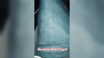 Fingering My GF's Tight Pussy In Car Backseat