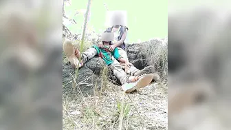 Outdoor Fucking Session With My GF Behind The Temple