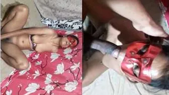 Horny Wife Sucking Dick Before Riding Her Favorite Dildo Toy