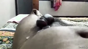 Married Neighbor Bhabhi Giving Me Sloppy Blowjob On The Roof