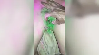 Village Couple Celebrating Holi Getting Wild Fucking Outdoors