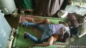 Village Bhabhi Moaning Loud While Getting Fucked Hard By Her Man