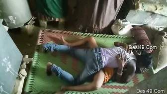 Village Bhabhi Moaning Loud While Getting Fucked Hard By Her Man