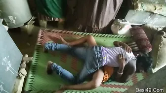 Village Bhabhi Moaning Loud While Getting Fucked Hard By Her Man