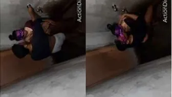 Married Couple Sneaking Bathroom Quickie While Guests Wait Out