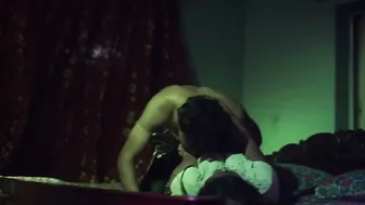 Horny Girlfriend Riding And Bouncing On Him In Small Flat Room