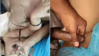 Desi Lovers Getting Naked And Fucking Rough In Their Bedroom
