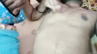 Desi Lovers Getting Naked And Fucking Rough In Their Bedroom