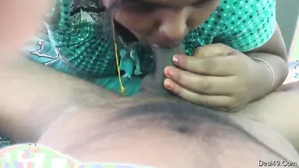 Tamil Wife Sucking Her Husband Until He Finishes In Her Mouth