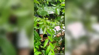 Wild Girl From The Village Riding Her BF Outdoors Hard