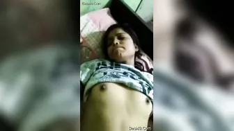 Tight GF Moaning As Lover Stretches Her Virgin Pussy