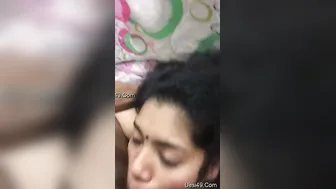 Tamil Wife Giving Her Man Messy Head Before Work This Morning