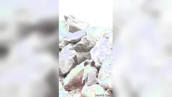 Desi GF Taking It Hard Outside Under The Open Sky