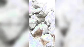 Desi GF Taking It Hard Outside Under The Open Sky