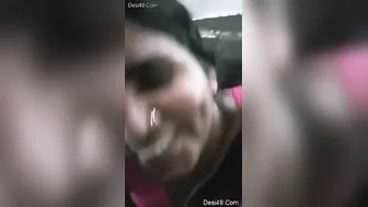 Village Bhabhi On Her Knees Blowing Him Until He Cums In Mouth