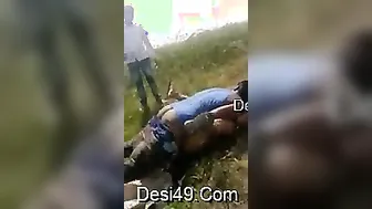 Village Slut Bhabhi Getting Fucked Outdoors By Her Local Stud