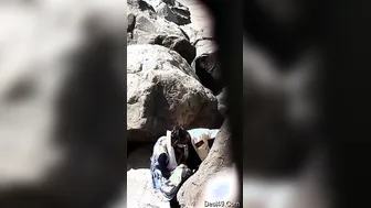 Desi Lovers Fucking Hard Outside Under The Open Sky Together
