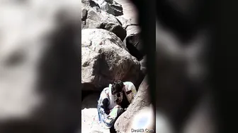 Desi Lovers Fucking Hard Outside Under The Open Sky Together