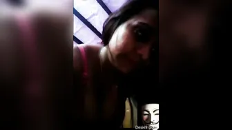 My Girlfriend Dancing Topless And Showing Off Her Tits On Cam