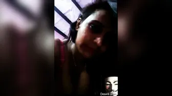 My Girlfriend Dancing Topless And Showing Off Her Tits On Cam