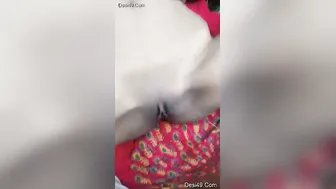 Tight Village Girl Moaning Loud As Lover Fucks Her Pussy Raw