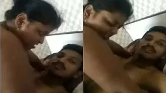 Thick Desi Wife Bouncing On Her Husbands Cock In The Bedroom