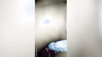 Hubby Playing With Wifes Tits Before Cumming On Her Pussy