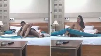 Young Desi Couple Making Love In Their Bedroom After Midnight