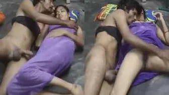 Village Bhabhi Getting Her Tits Sucked And Pussy Fucked Roughly