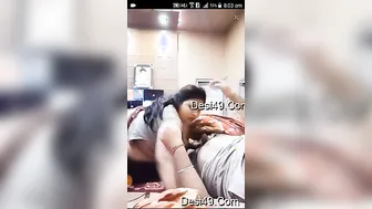 Desi Wife Sucking Hubbys Hard Dick During Their Private Live Cam